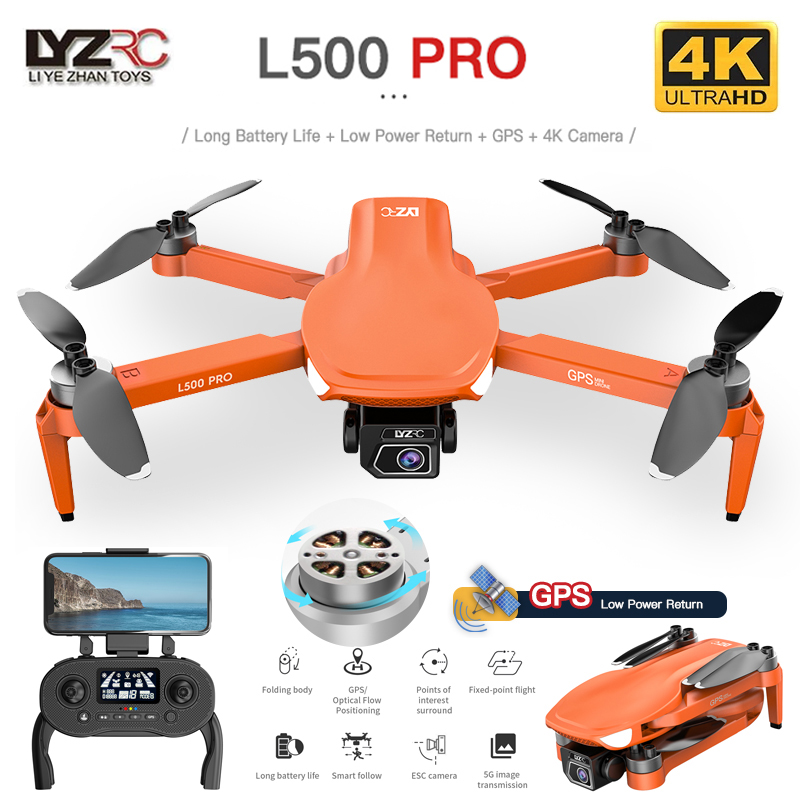 Drone Gps Rc Tt36 - L500 PRO GPS Drone 4K Profesional