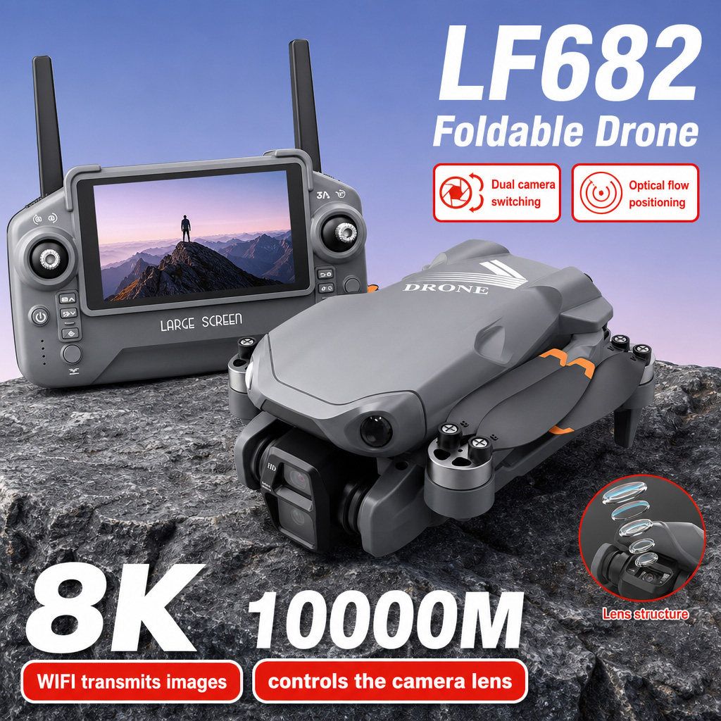 Drone Gps Rc Tt36 - Aerial Photo LF682 Drone 8K HD