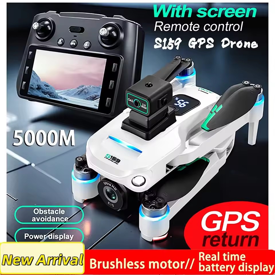 Drone Rc Gps S159 - NEW S159 GPS 5G WiFi FPV