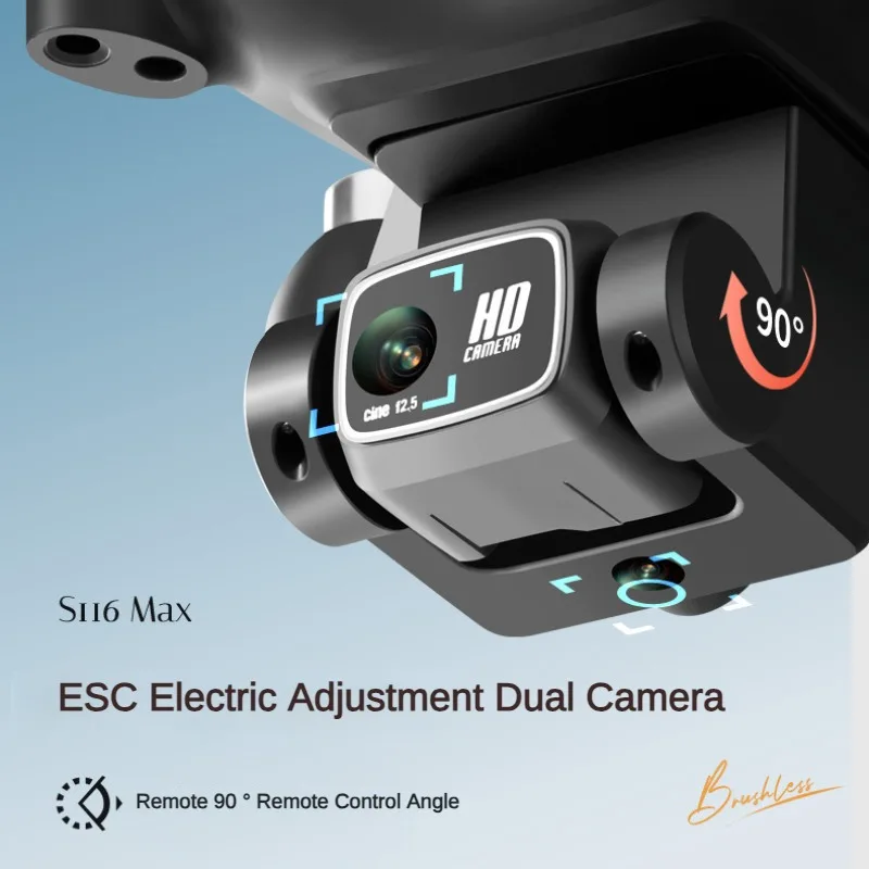 Drone S116 4k Hd Dual Camera W - Drone Rc S116 ulasan dan harga