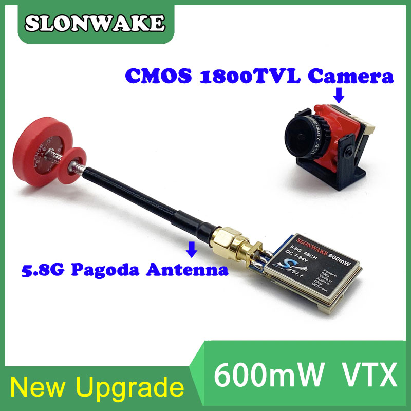 5.8G 48CH 600mW adjustable VTX - Drone Rc Camera ulasan dan harga
