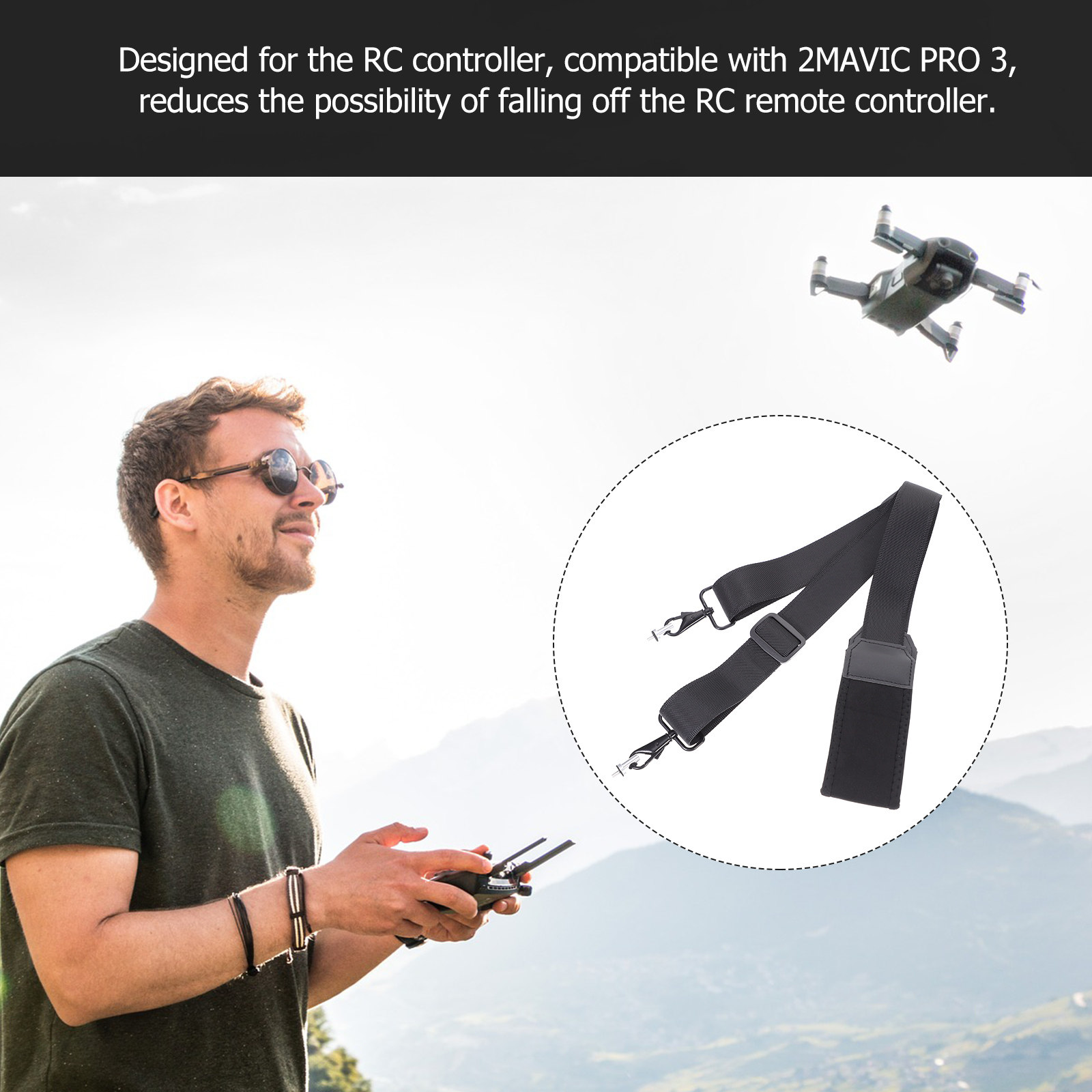 2 3 Compatible Rc Controller N - Drone Rc Lanyard ulasan dan harga