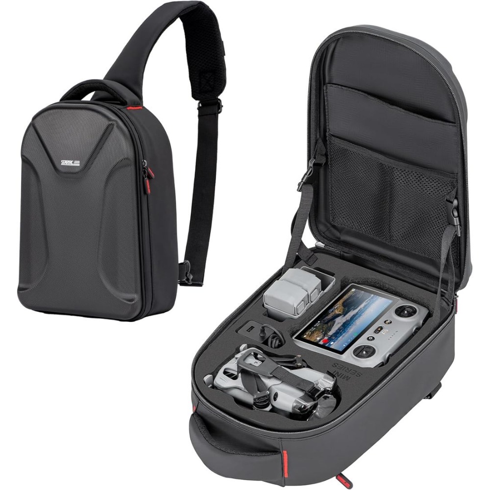 Waterproof Hard Carrying Backp - Drone Dji Rc Mini 3 ulasan dan harga