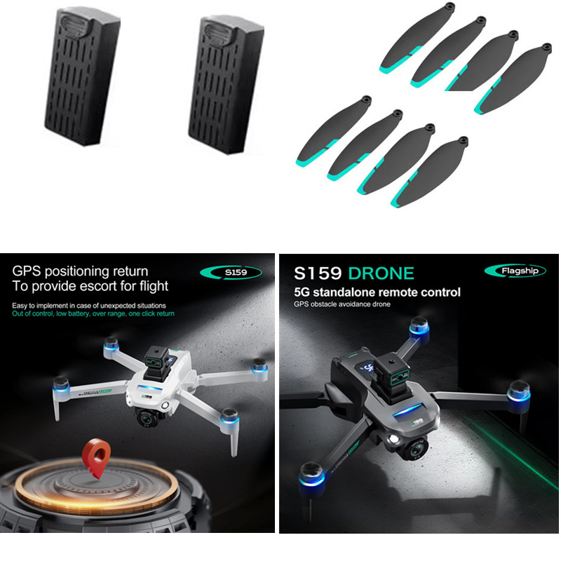 S159 Drone Battery S159 Brushl - Drone Rc Gps S159 ulasan dan harga