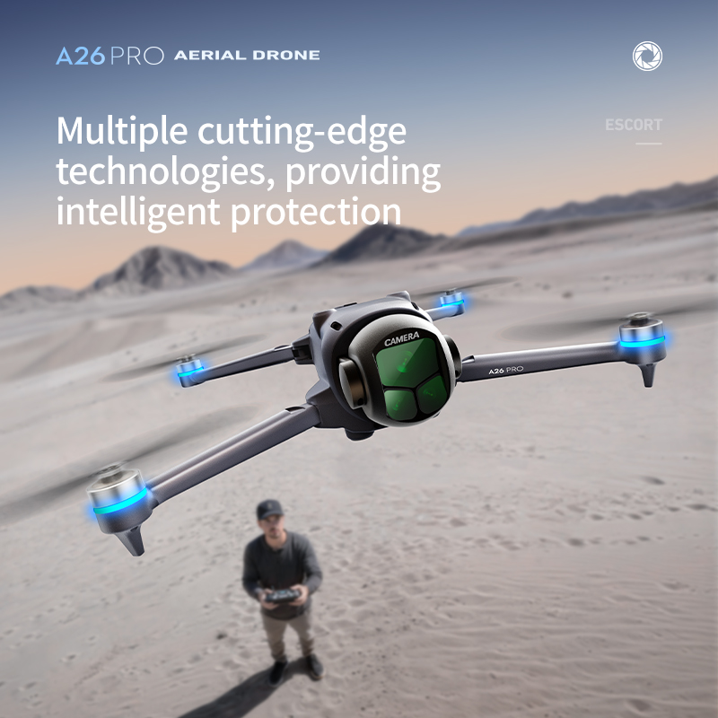 A26Pro Lenovo Smart Obstacle A - Drone Smart Rc Foldable ulasan dan harga