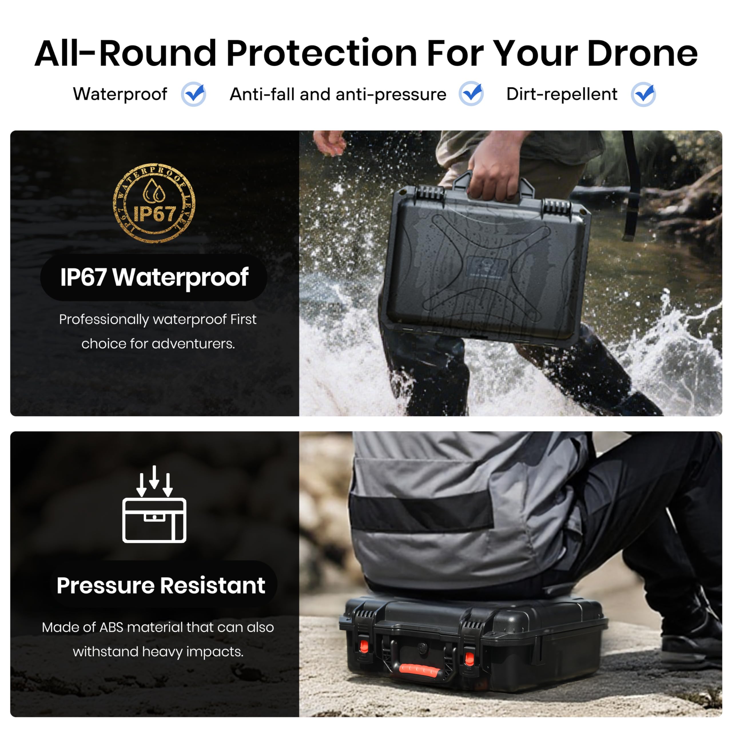 STARTRC PHOTO Waterproof Hard  - Drone Dji Rc Mini 3 ulasan dan harga