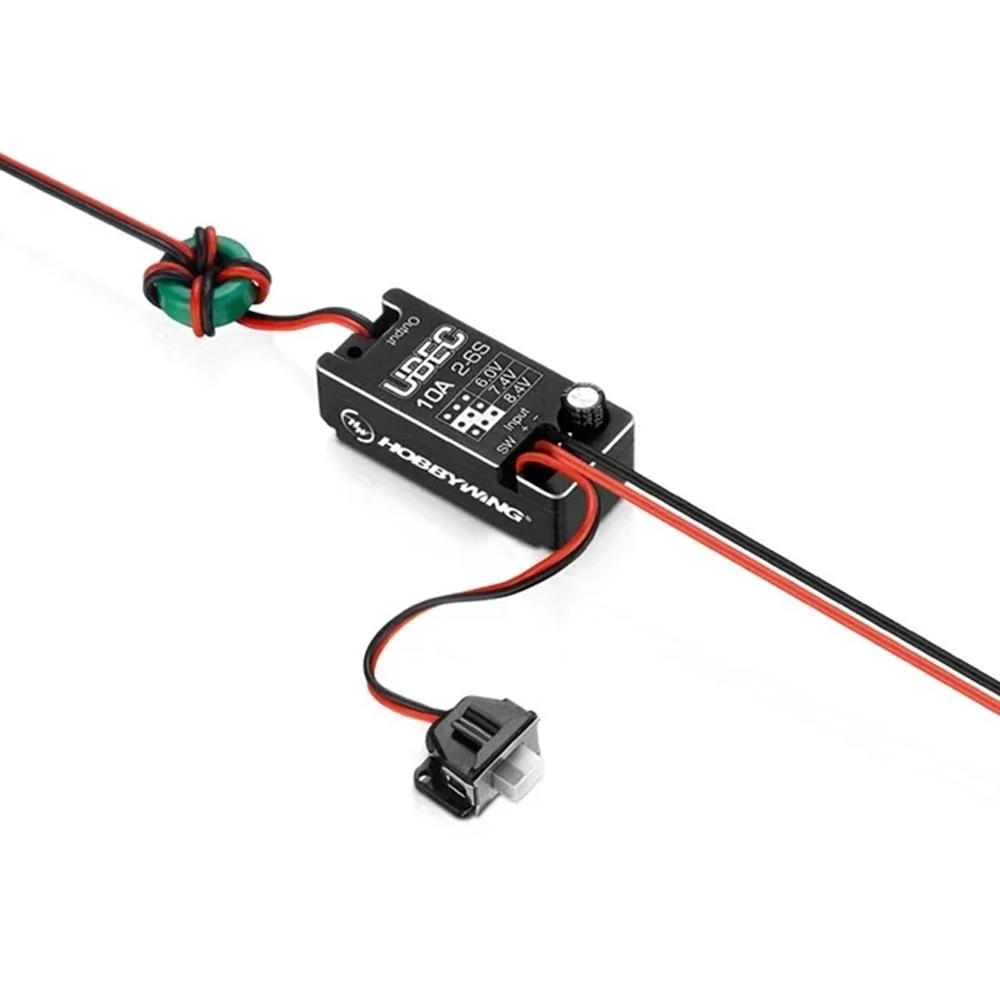Hobbywing 10A UBEC 2-6S Voltag - Drone Motor Rc Car ulasan dan harga