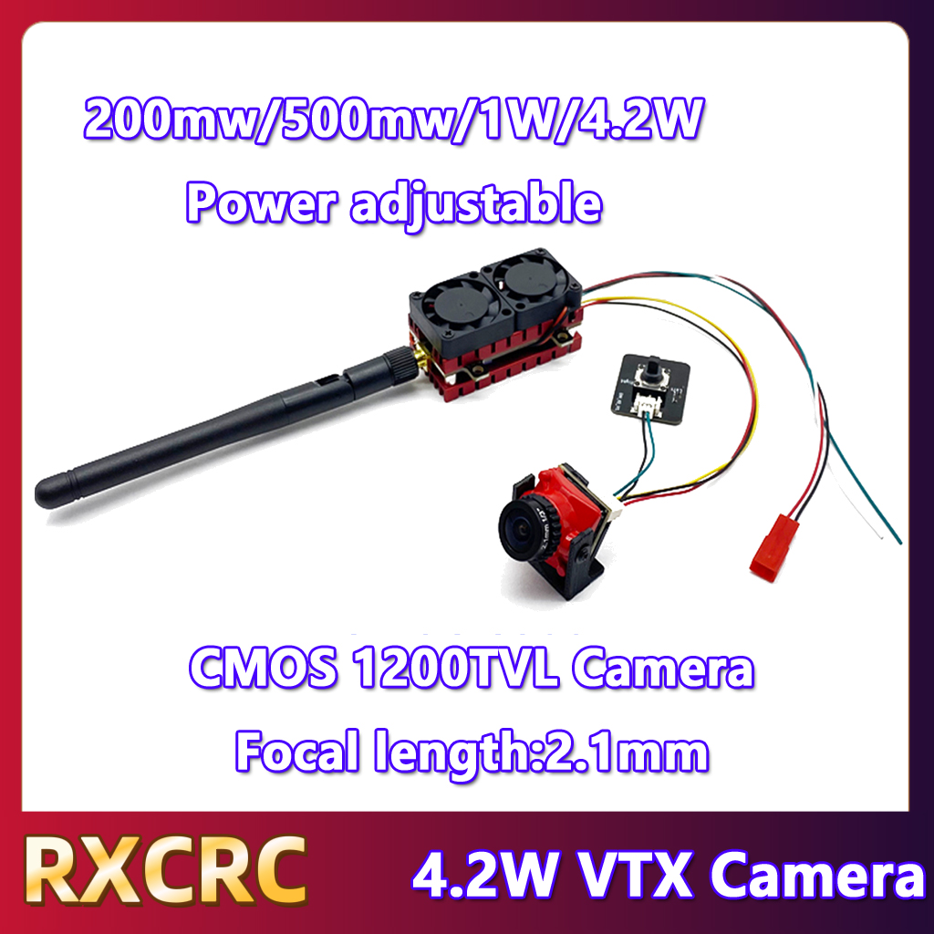 RXCRC 5.8G 48CH 4.2W High Powe - Drone Rc Camera ulasan dan harga