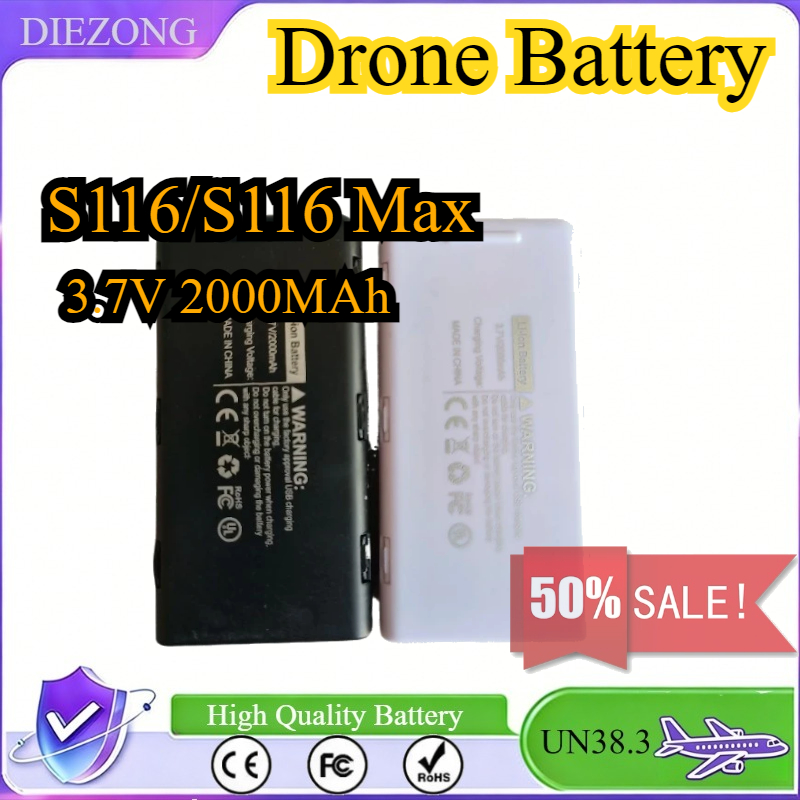 3.7V 2000MAh Battery for S116  - Drone Rc S116 ulasan dan harga