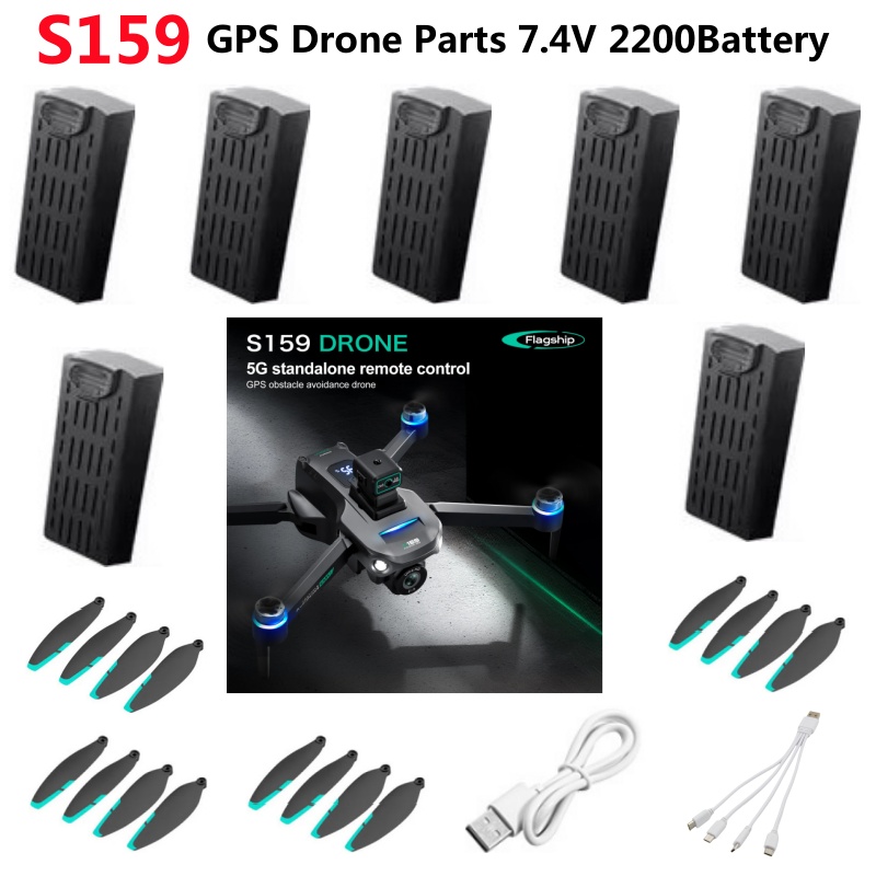 S159 GPS Obstacle Avoidance Re - Drone Rc Gps S159 ulasan dan harga