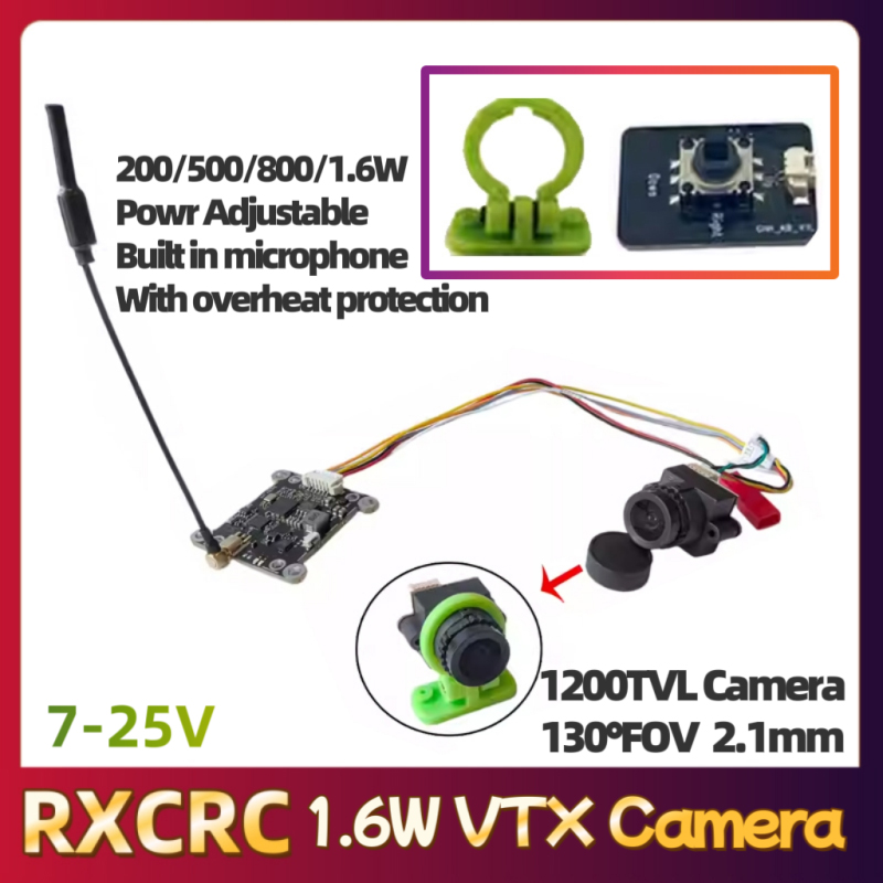 RXCRC 5.8G Module 48CH 1.6W VT - Drone Rc Camera ulasan dan harga