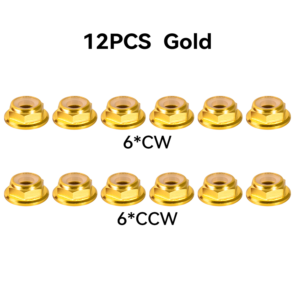 12pcs M5 Motor Screw Nuts Alum - Drone Rc Race ulasan dan harga