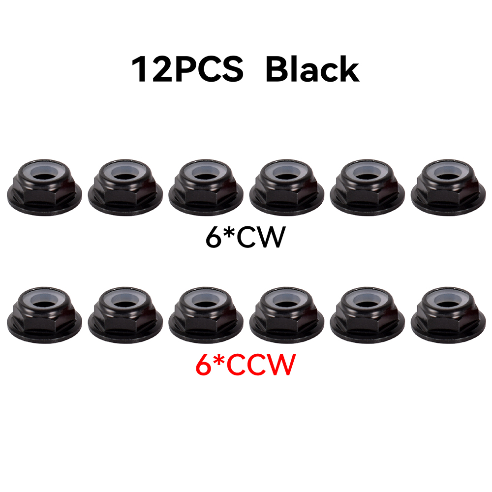 12pcs M5 Motor Screw Nuts Alum - Drone Rc Race ulasan dan harga