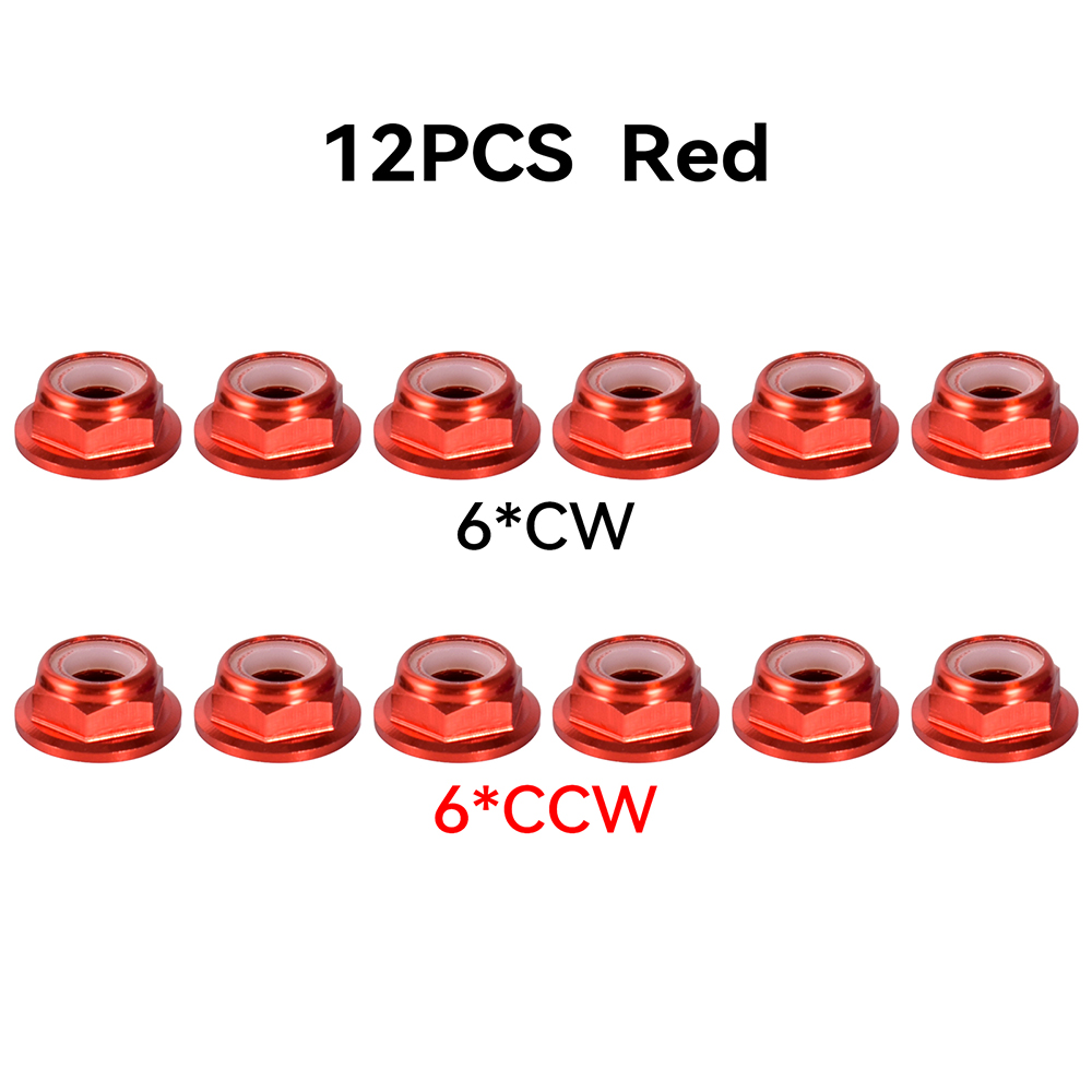 12pcs M5 Motor Screw Nuts Alum - Drone Rc Race ulasan dan harga