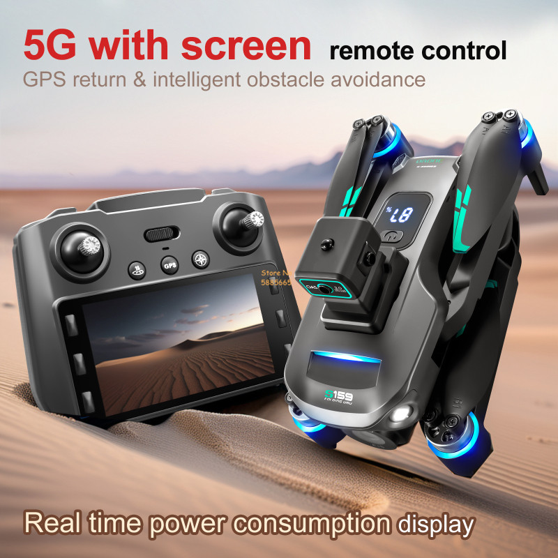 8K Dual Camera 5G WIFI FPV Rem - Drone Gps Rc Tt36 ulasan dan harga