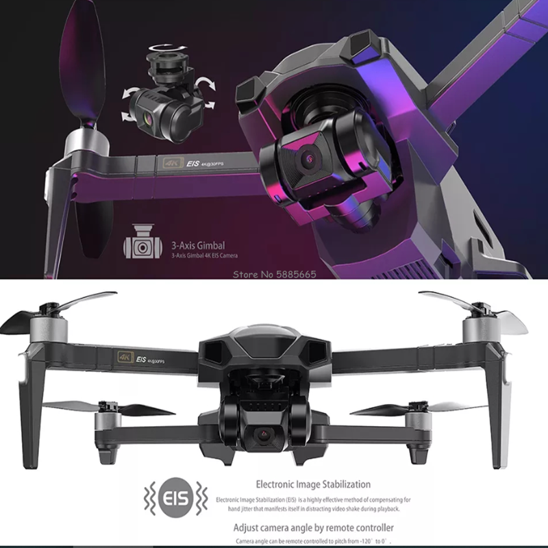Professional 4K GPS Return FPV - Drone Smart Rc Foldable ulasan dan harga