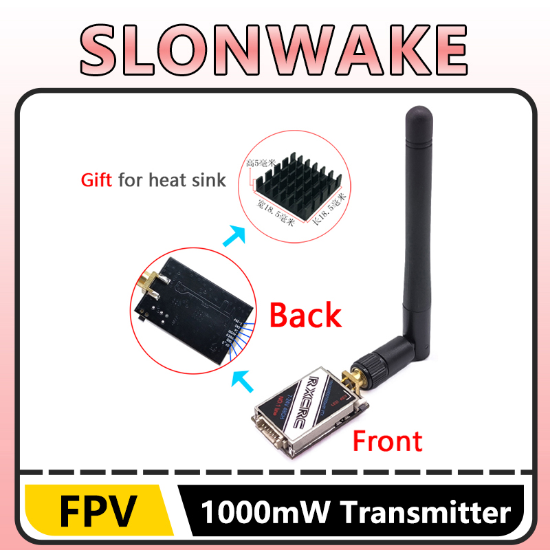 SLONWAKE  5.8G 48CH 1W VTX 100 - Drone Rc Camera ulasan dan harga