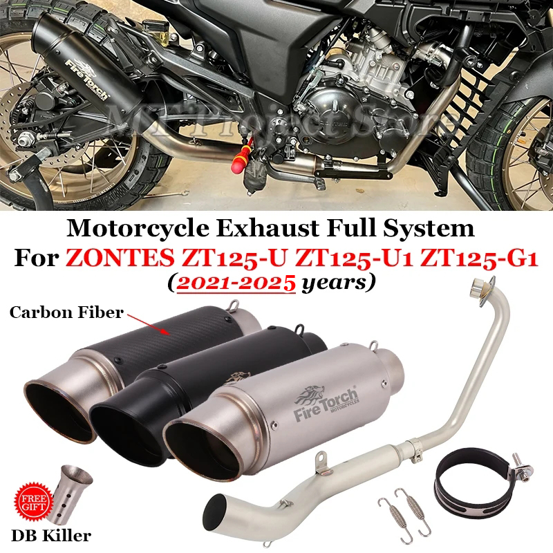 Motorcycle Exhaust System Muff - Drone Z1 ulasan dan harga