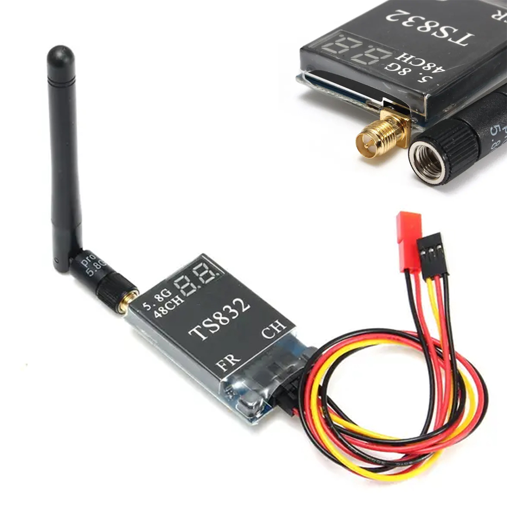TS832 48CH 5.8G 600mw 5km Wire - Drone Rc Camera ulasan dan harga