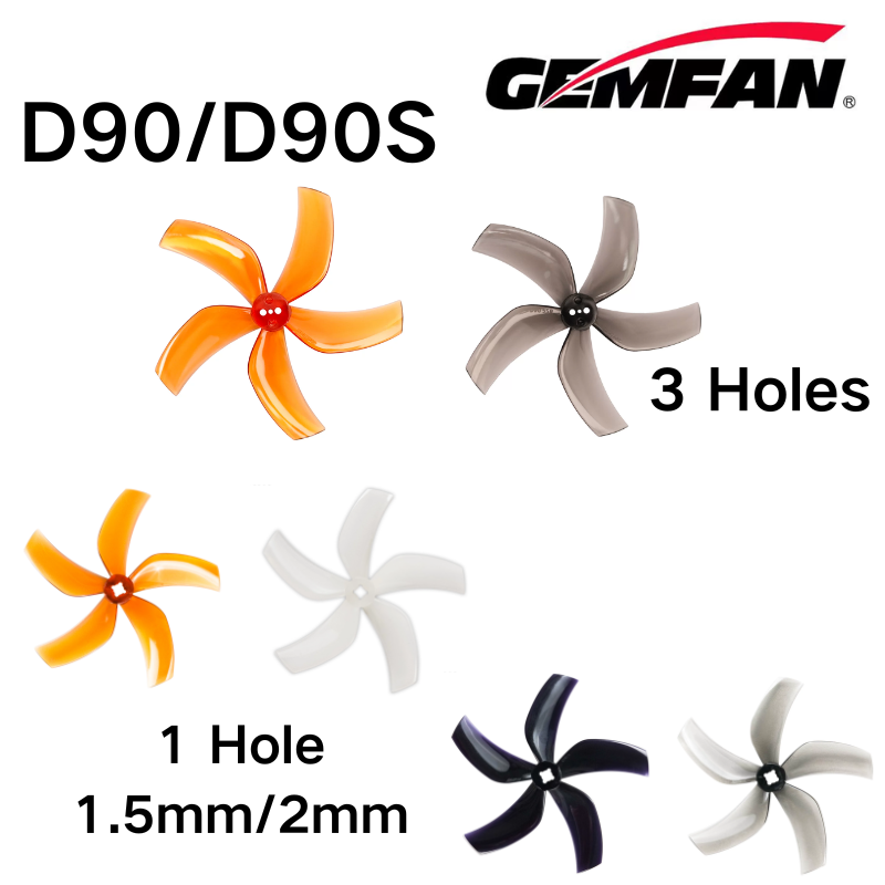 D90 5 Blade Propeller D90-5 Ge - Micro Fpv Quad ulasan dan harga