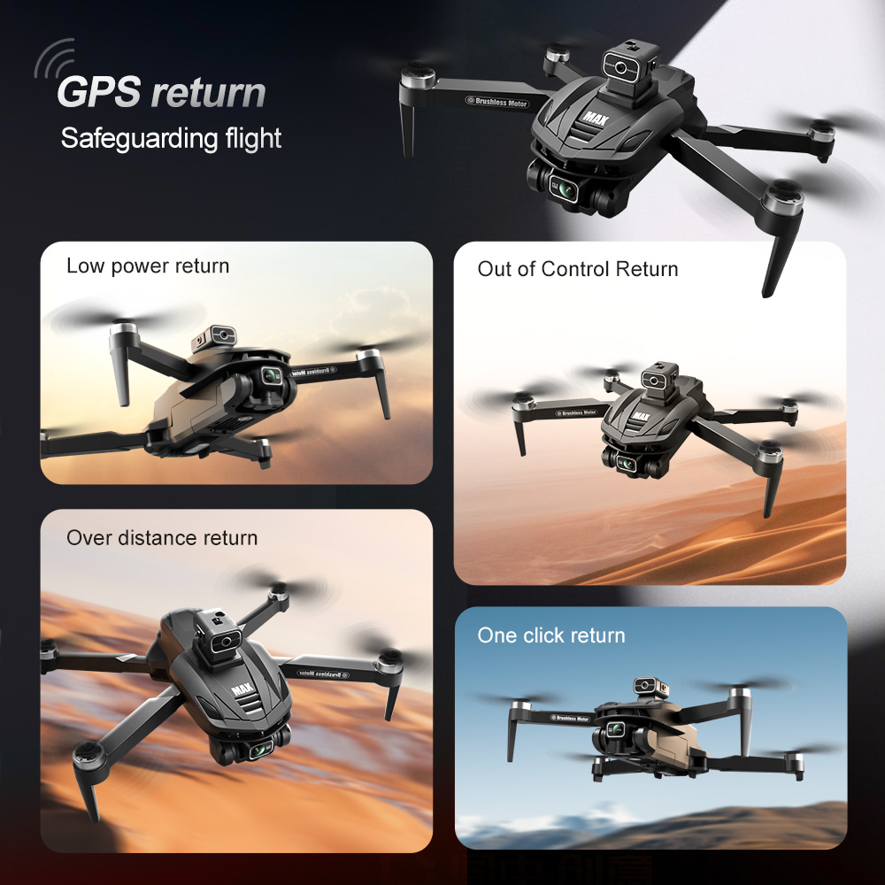 V168 PRO Max GPS Drone 8K Prof - Drone Gps Rc Tt36 ulasan dan harga