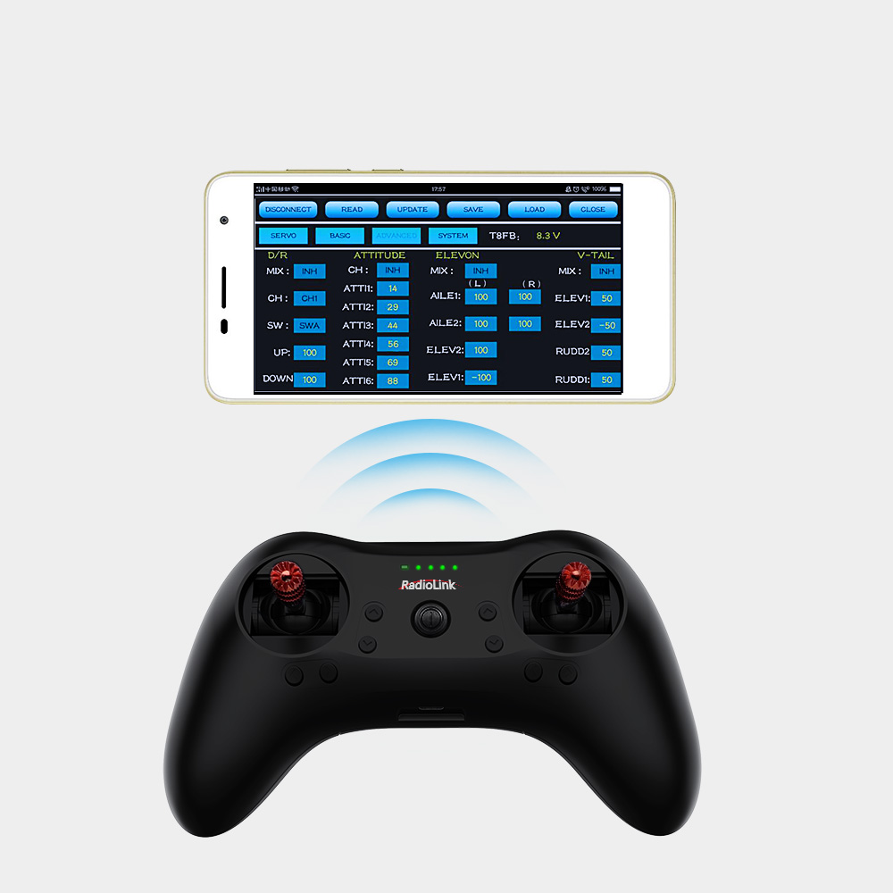 Radiolink T8S 2.4G 8 Channel R - Drone Rc Game ulasan dan harga
