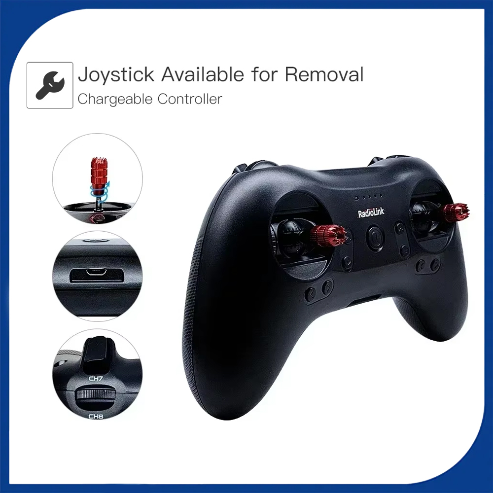 Radiolink T8S 8CH 2.4G RC Tran - Drone Rc Game ulasan dan harga