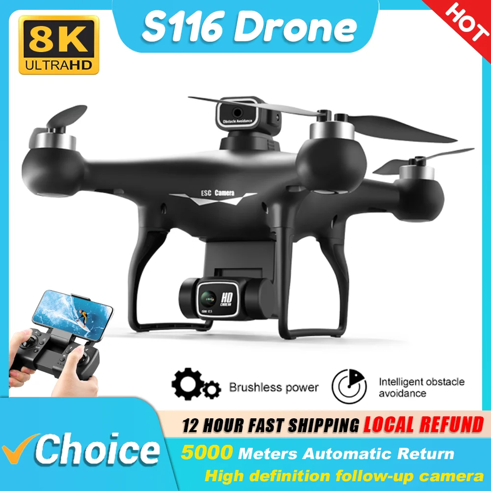 S116 MAX Elf Drone Professiona - Drone Rc S116 ulasan dan harga