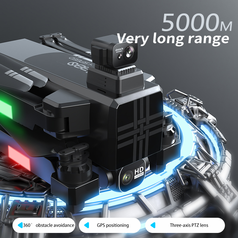 A380 Drone 4K HD Three Axis An - Drone Gps Rc Tt36 ulasan dan harga
