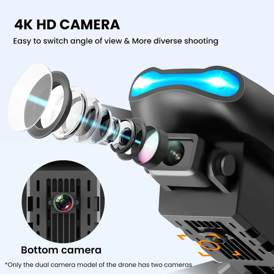 New Mini drone E99 4K WIFI HD  - Drone Rc E99 K3 ulasan dan harga
