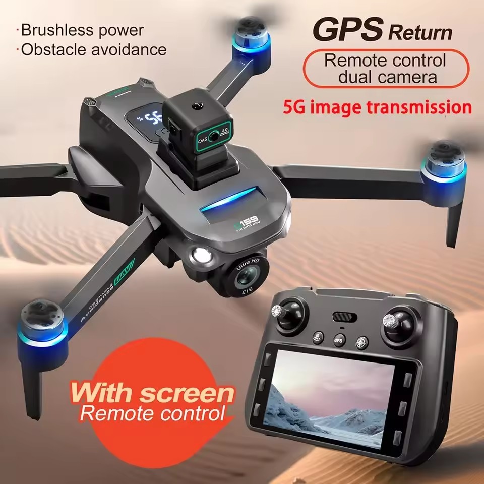NEW S159 GPS 5G WiFi FPV with  - Drone Rc Gps S159 ulasan dan harga