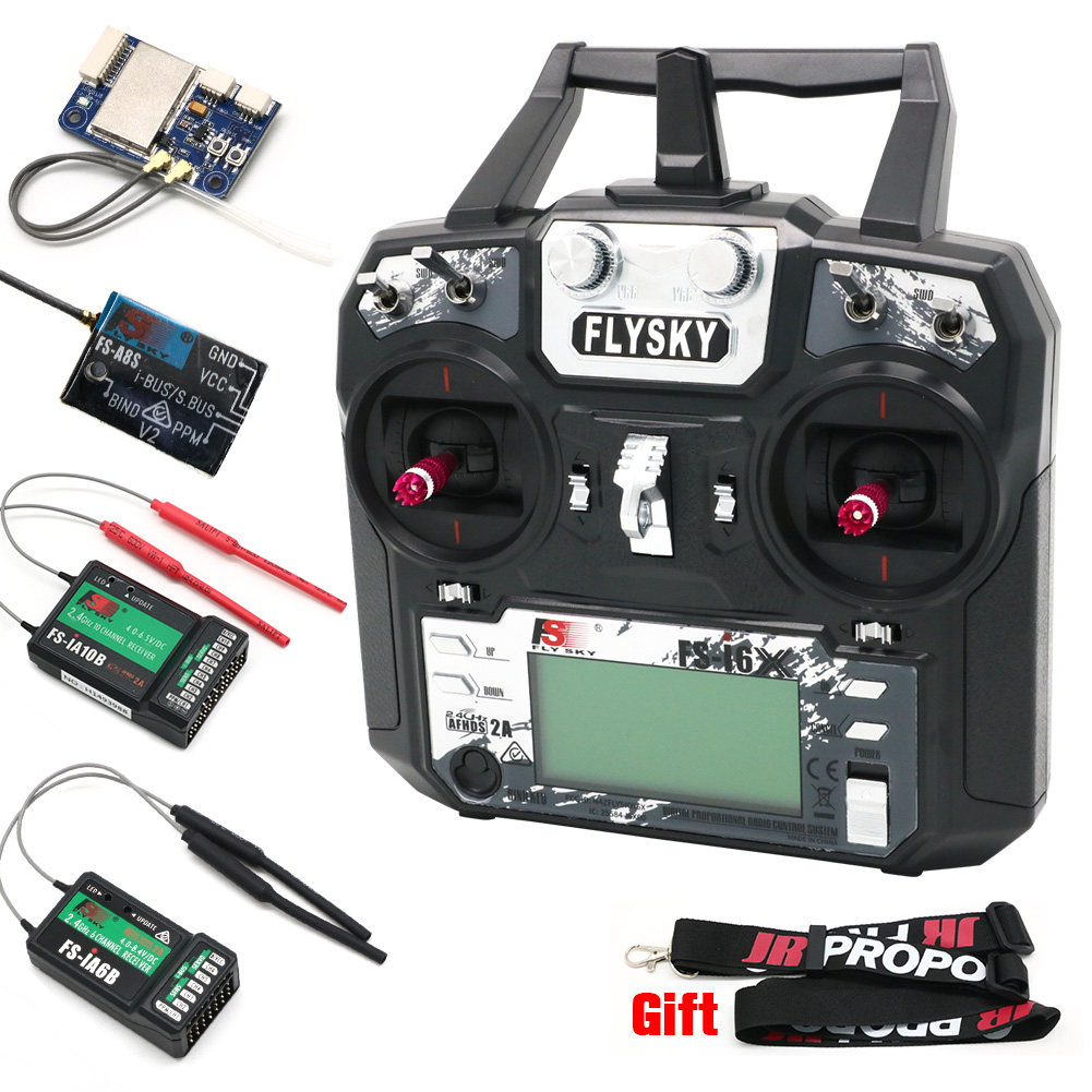 FLYSKY FS-i6X FS i6X 10CH 2.4G - Drone Rc Race ulasan dan harga