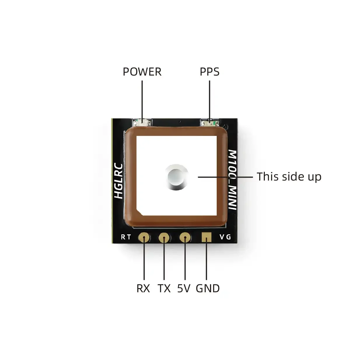 HGLRC M100 MINI GPS Module M10 - Drone Rc Race ulasan dan harga