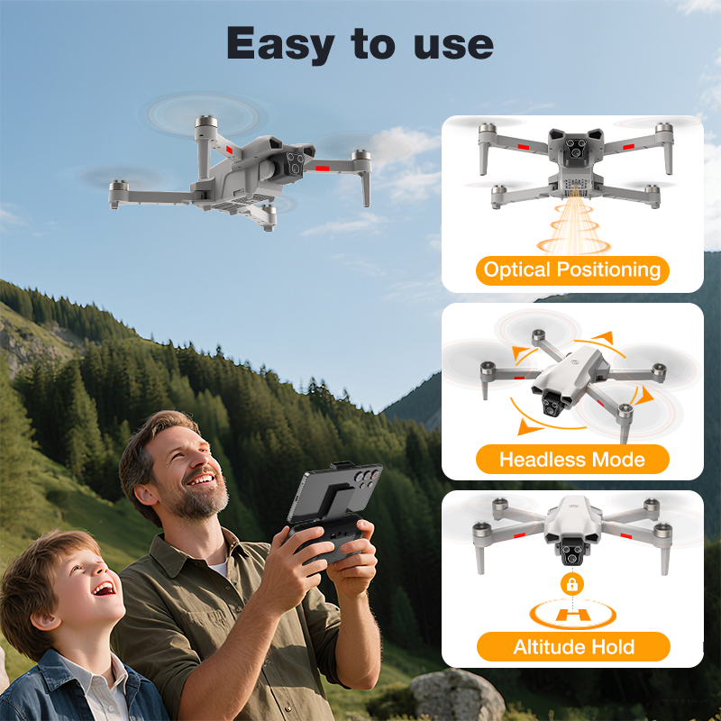 NEW Hot L017 Pro Drone Brushle - Drone Gps Rc Tt36 ulasan dan harga