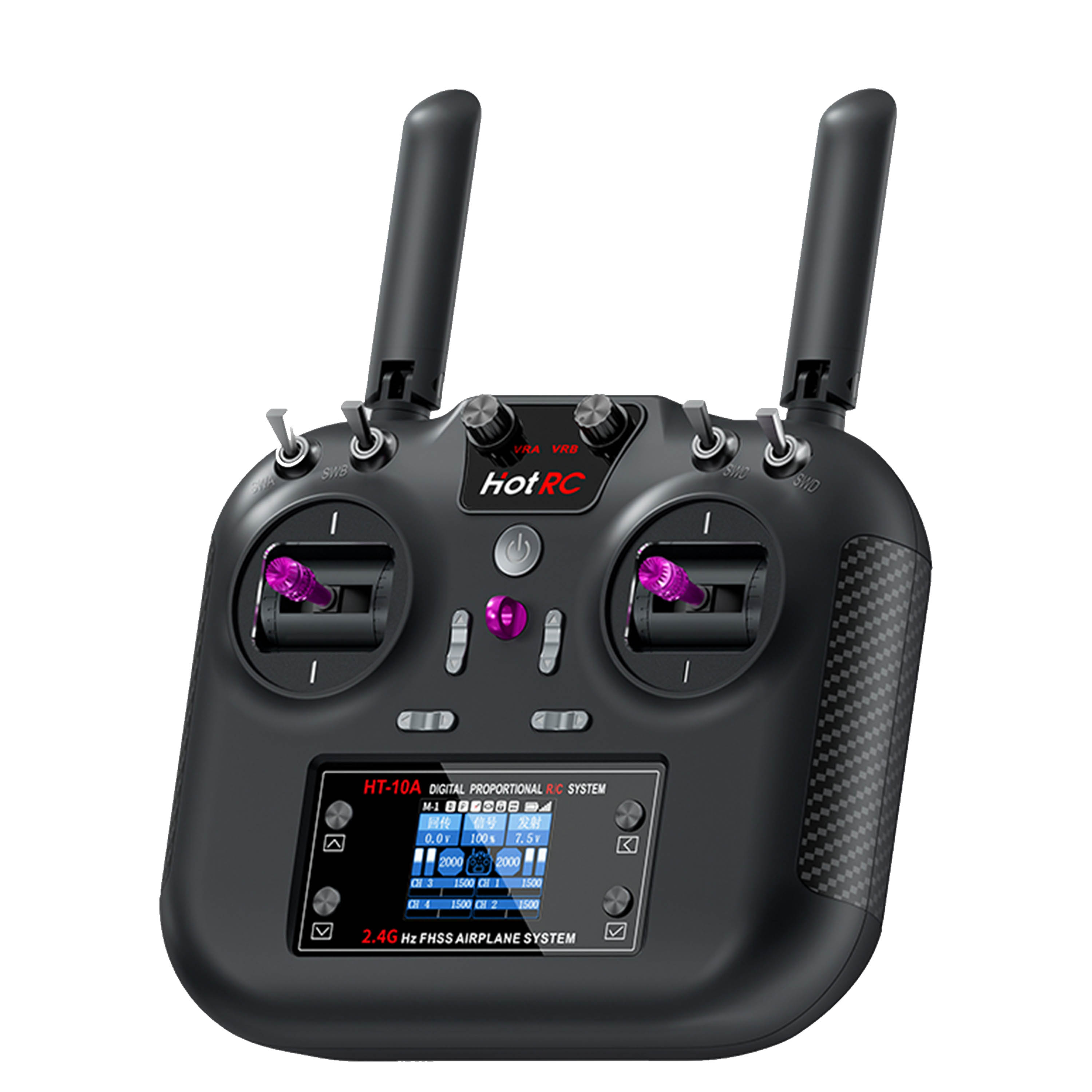 HotRC HT-10A Transmitter HT10A - Drone Motor Rc Car ulasan dan harga