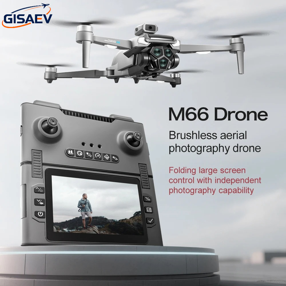 GISAEV M66Drone Screen Remote  - Drone Smart Rc Foldable ulasan dan harga