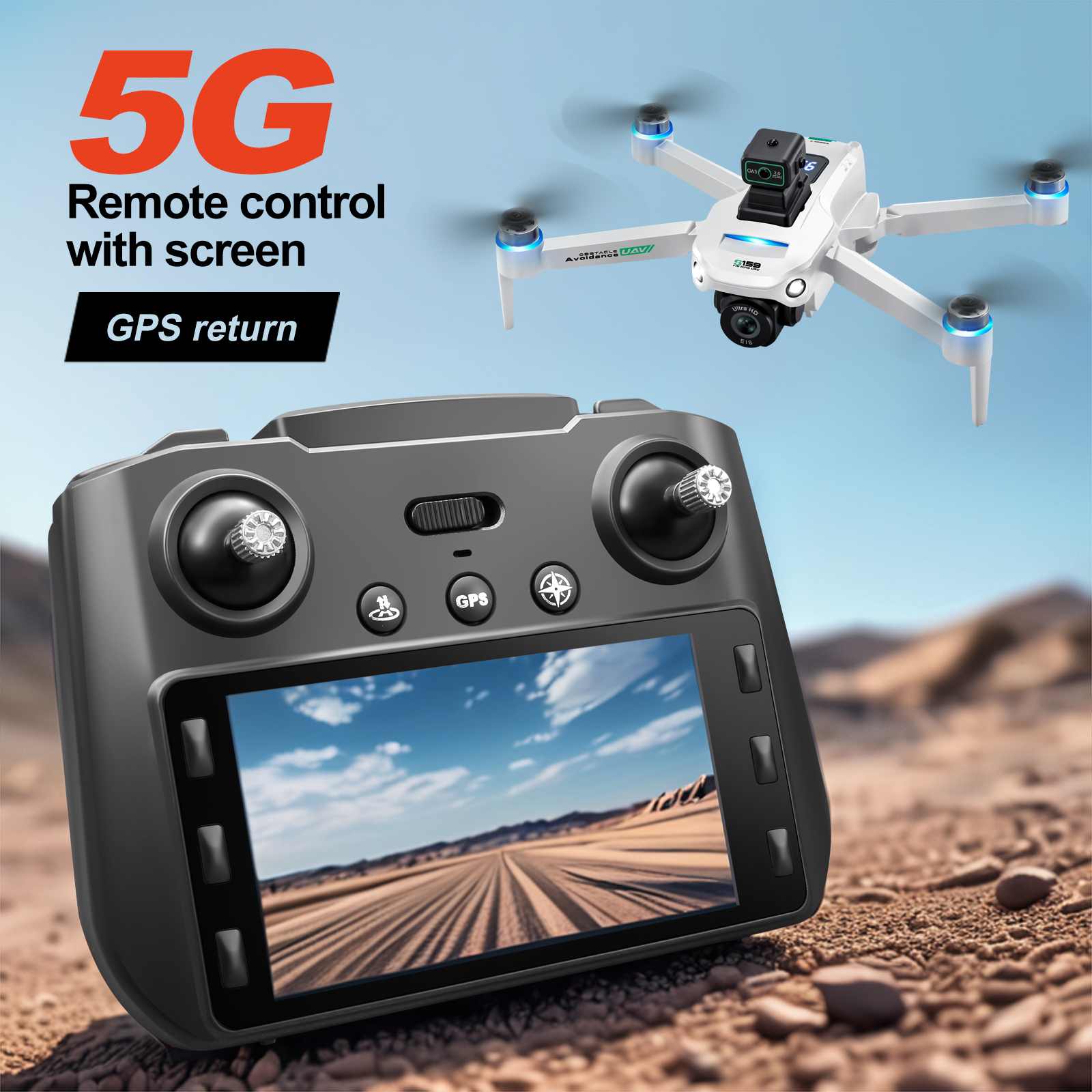 YLR/C S159 GPS 5G WiFi FPV wit - Drone Rc Gps S159 ulasan dan harga